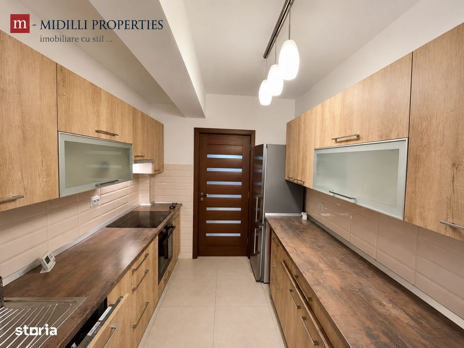 Apartament 2 camere cu balcon și garaj în Borhanci
