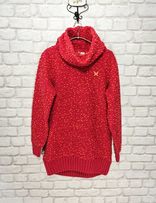 Kari Traa Дамска вълнена туника с висока яка размер М