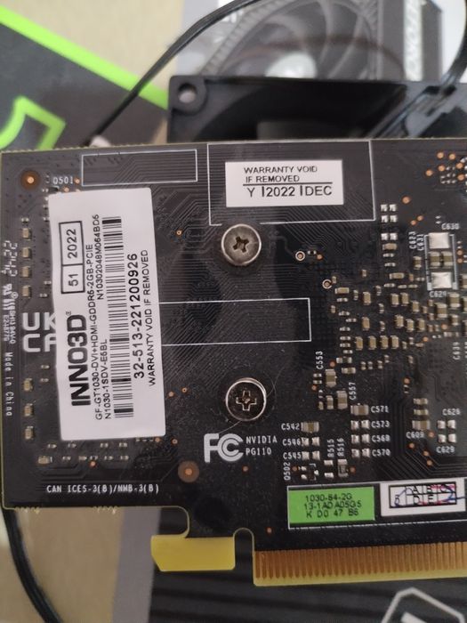 Видеокарта GTX 1050 2gb Gddr5