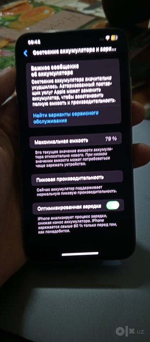 IPhone xs max sotiladi