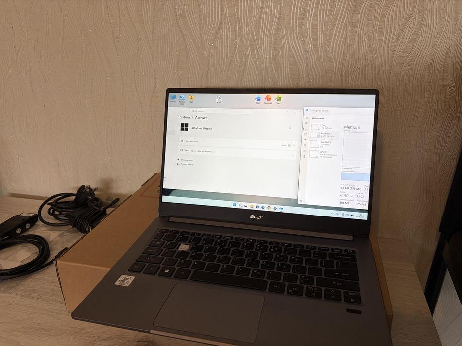 Laptop Tester Acer Swift 3 i5 10th 8GB RAM SSD M.2 256 GB VCDS