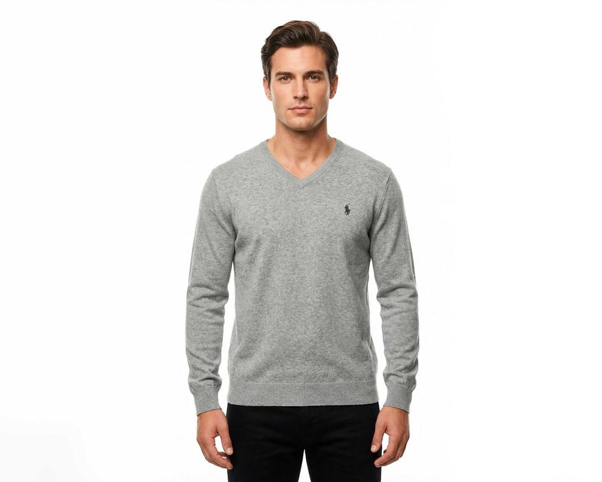 Ralph Lauren Памук и Кашмир оригинален мъжки пуловер размер XL