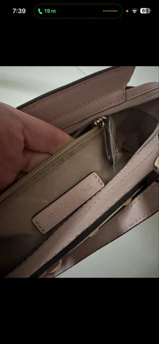 Geanta Michael Kors din purle naturala