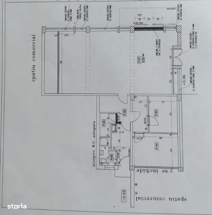 Spatiu comercial 100mp-Vlaicu