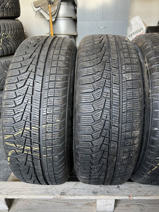 4 jante BMW seria 2 , 5x112 + anvelope iarna 205/60/16 Hankook!