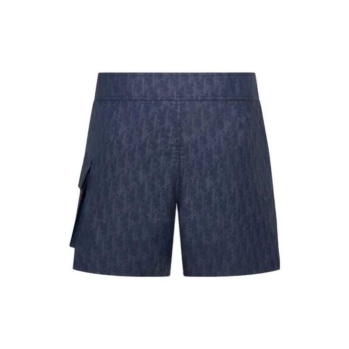DIOR FW23 Beach Shorts Men's Marine Blue бански