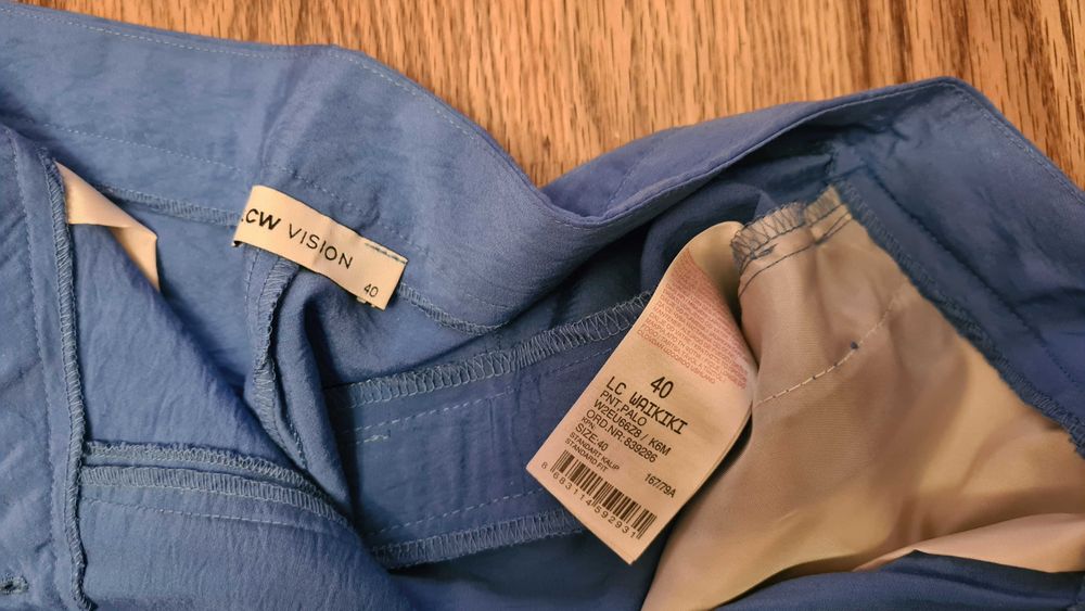 Брючный костюм женский синий Waikiki