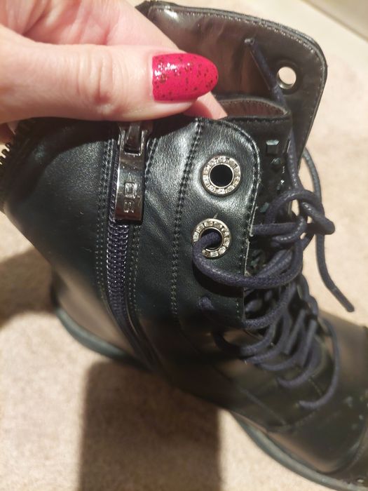 Боти от естествена кожа, 38 номер