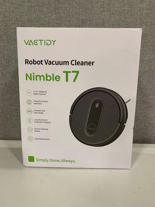 Robot aspirator Vactidy Nimble T7 – Silențios, puternic, NOU