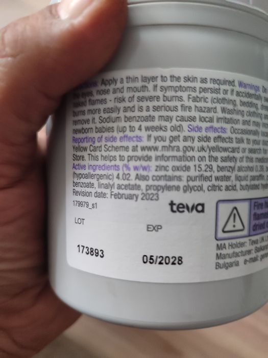 Vand Sudocrem si Scuteci din Regatul Unit.