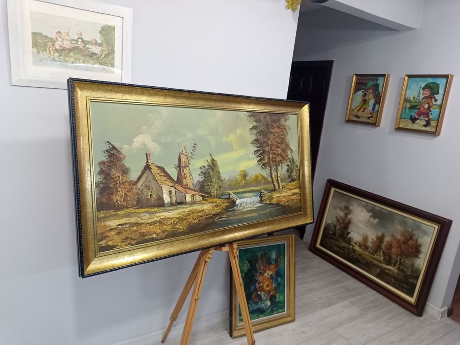 133 сантиметра класика: Мащабна маслена живопис