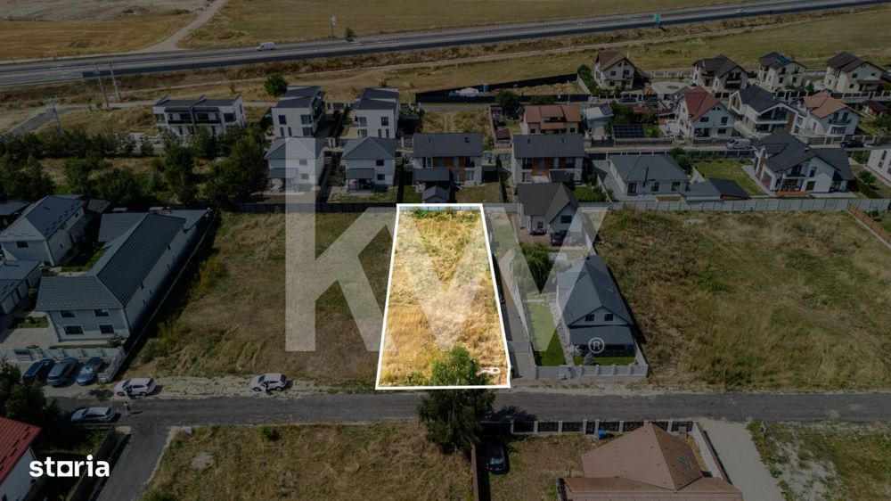 Teren intravilan 786 mp | Toate utilitatile | Studiu de fezabilitate |