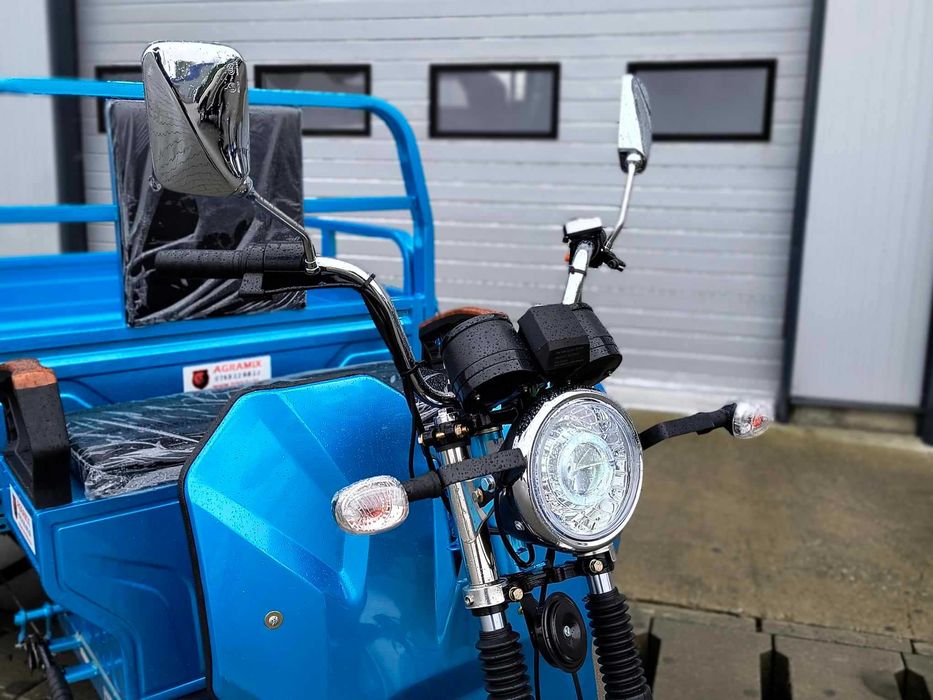 Triciclu electric nou Thor Star CIV inclus 1200 W Agramix