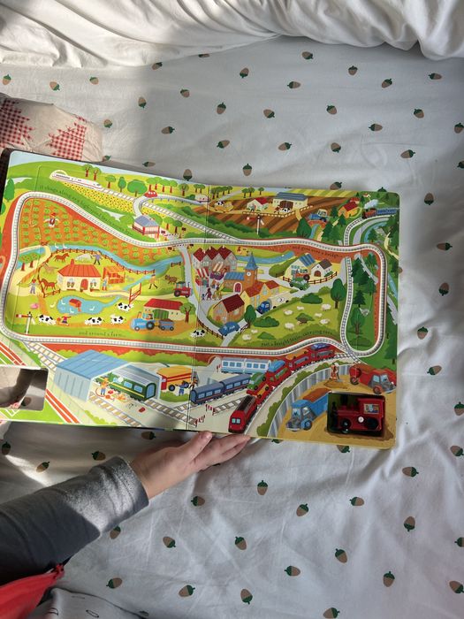 Carte usborne wind-up train