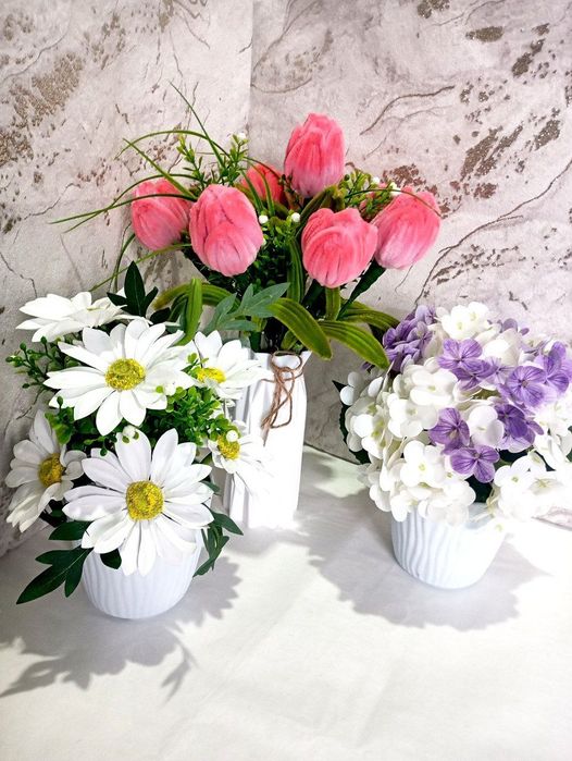 Dekerativniy gullarimiz sotiladi zakazgayam yasab beramiz