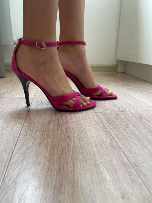 Басоножки замшевые