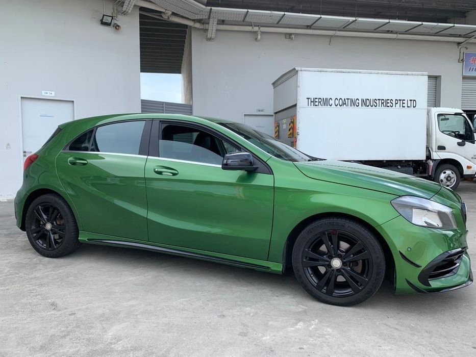 W176 A45AMG пакет Facelift броня решетка прагове дифузьор C117 CLA45AM