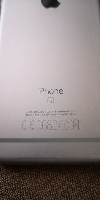 6s argintiu foate bun