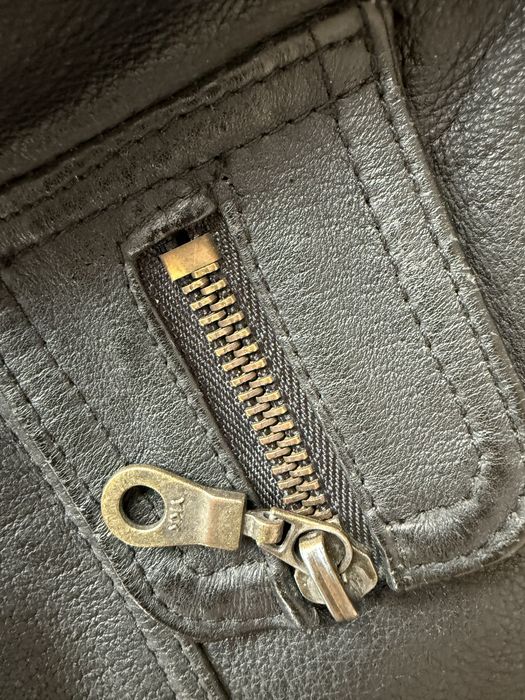 Vesta Piele Naturala cu Buzunare 90s Barbati | Marime XL XXL