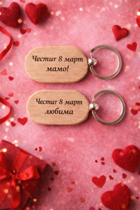 Карикатури по поръчка +подарък гравиран ключодържател