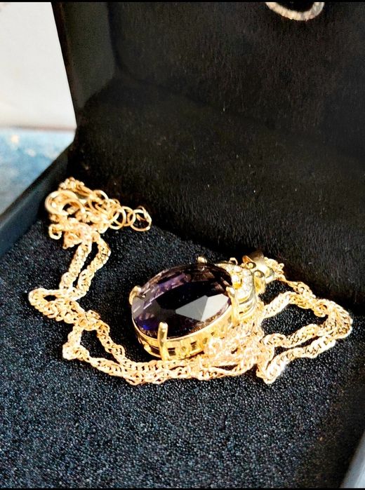 Colier  elegant cu ametist