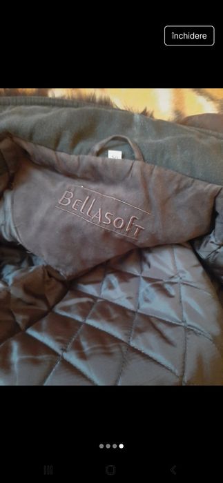 Vind haina matlasată  cu guler  blană  marimea 5XL