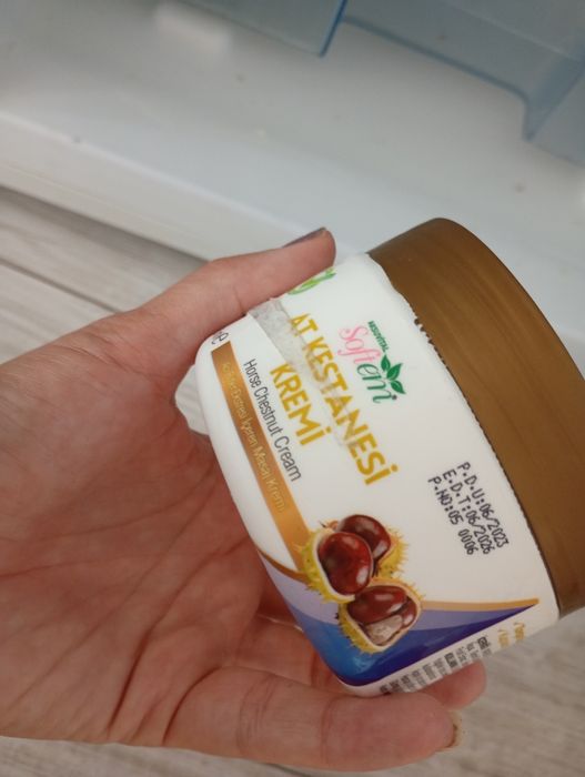 Крем с масло от пъстърва, конски кестен,крем с конопено масло