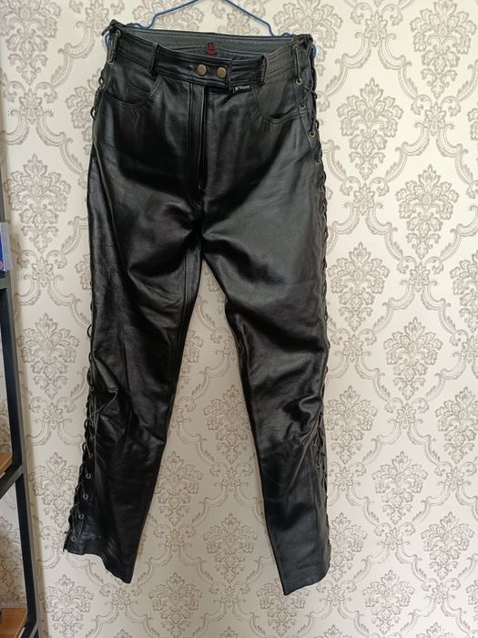 100% Кожаные мото штаны X - treme
