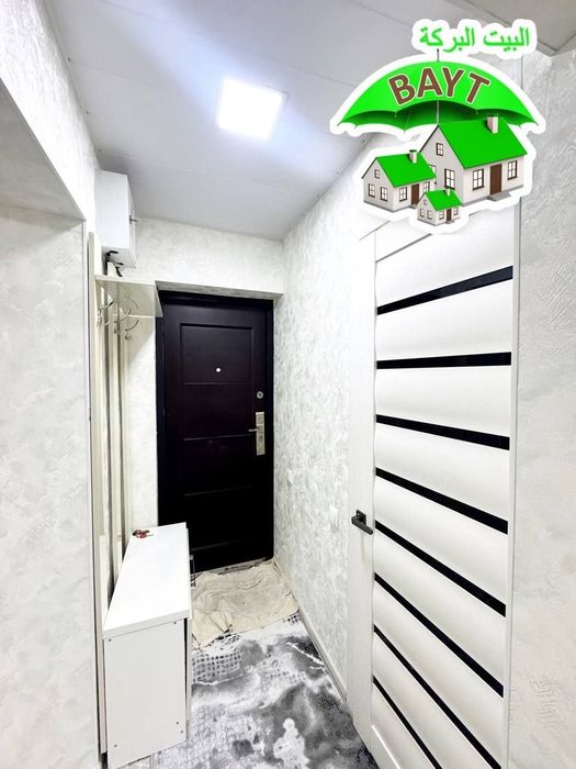 * МЕТРО ХАМЗА 1/1/4 Чиланзар 5 квартал Евроремонт МЕБ+ТЕХ Продаётся