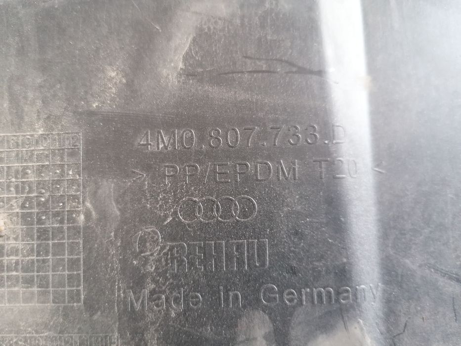 Ornament spoiler bara fata Audi q7 4m 2016 2019