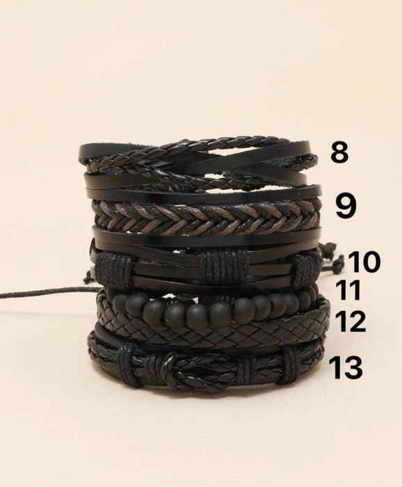 НОВИ модели мъжки гривни Топ качество и стил