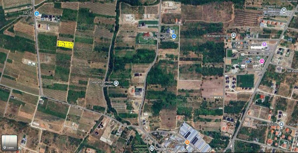 Продава се Земеделски имот в Пловдив, Коматевски възел -  кв.м за 70 €/дка - Снимка #5