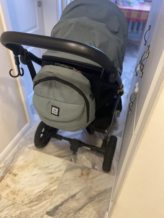 Бебешка количка Tutis Uno 5+ Мента 2в1