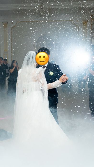 Шикарное свадебное платье