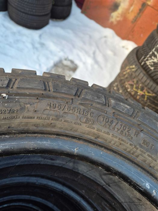 1 Anvelope VARA IARNA - 195/65/16C - Michelin - Stare BUNA DOT 2019