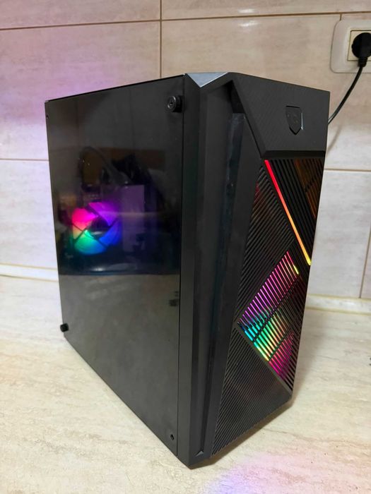Carcasa Aqirys + 3 ventilatoare RGB + sursa 450w 80+ bronze