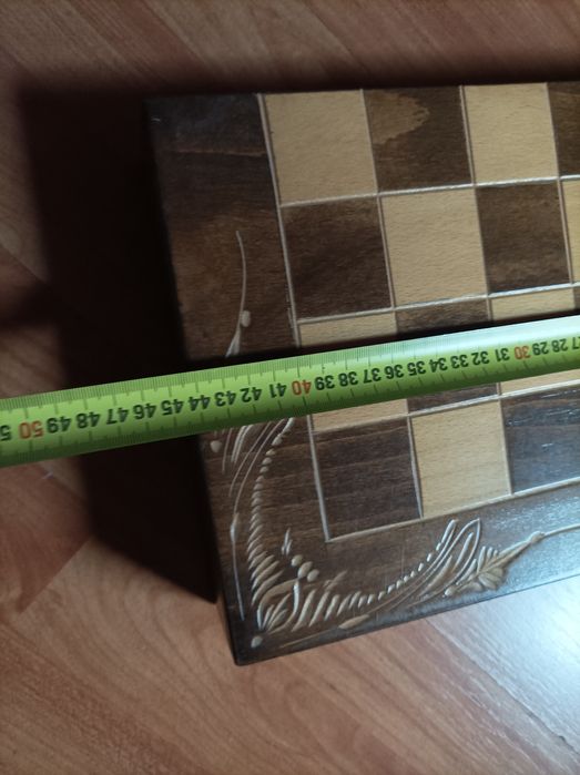 Joc table și șah nou ,lucrat manual,44/44 dimensiuni