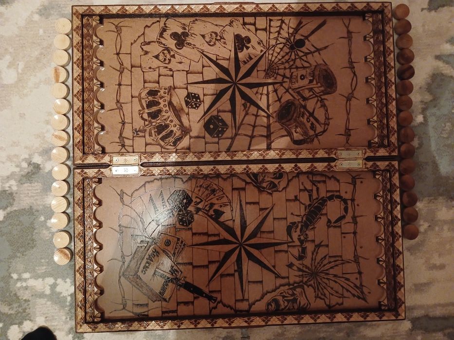 Продам нарды ручная работа