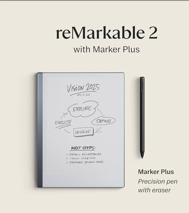 Электронный Блокнот  reMarkable 2 withe Marker plus