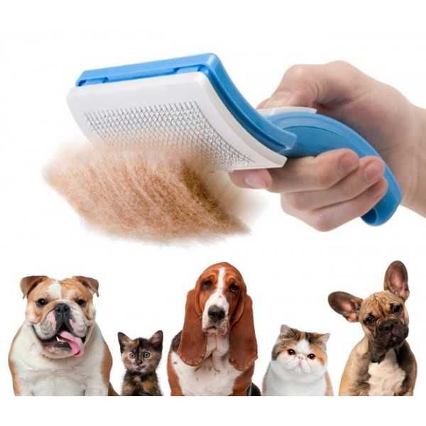 Pet Zoom!Самопочистваща четка,гребен,тример за животни,кучета, котки