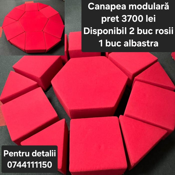 air hockey/Lumini scena/masa 16 persoane/canapea modulara/Sumo