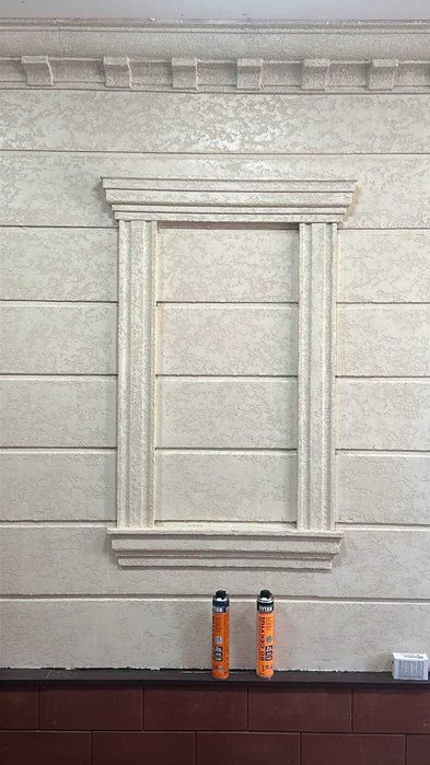 Декор элементы для фасадов из пенопласта.