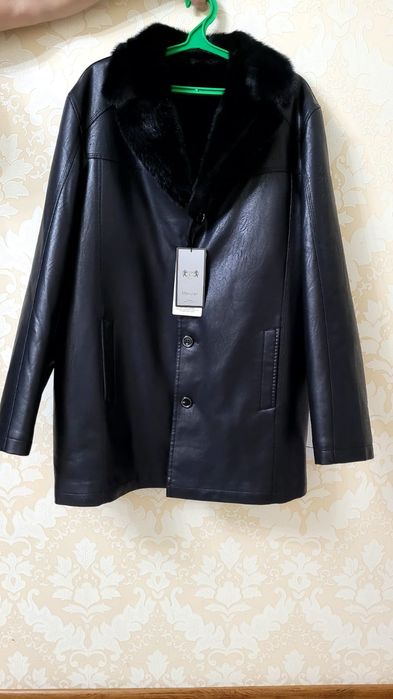 Мужская дублёнка, дублёнка