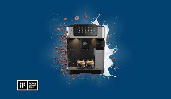 Автоматична кафемашина/Кафеавтомат Beko CE7500 CEG 7304 B CaffeExperto®  с млечна система