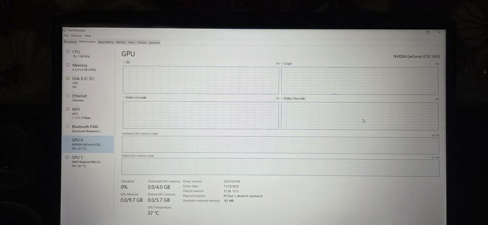 Продавам лаптоп Acer Nitro 5 AN515-44 – GTX 1650 / Ryzen 5