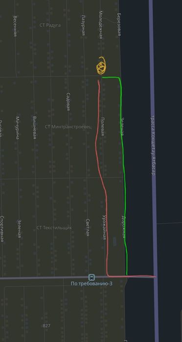 Дача. Зерендинская трасса.