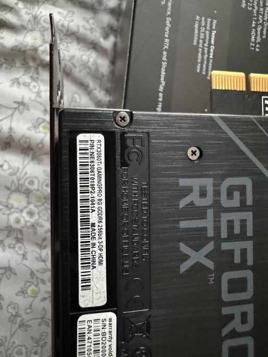 Palit RTX3060Ti GAMINGPRO, Dual
