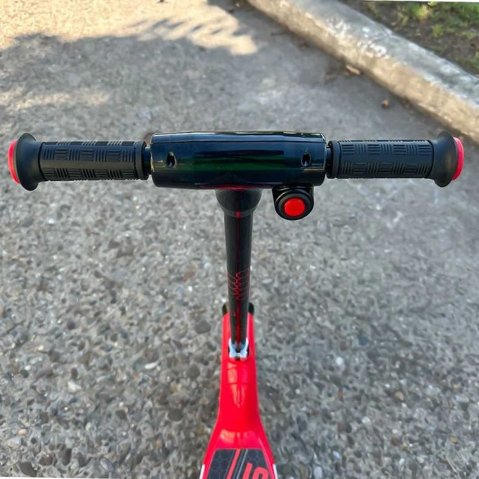 Trotineta electrica Kinderauto BJKL168, 45W, 12V 7Ah roti moi RED