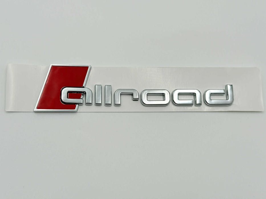 Emblema AUDI ALLROAD CROM spate s-line