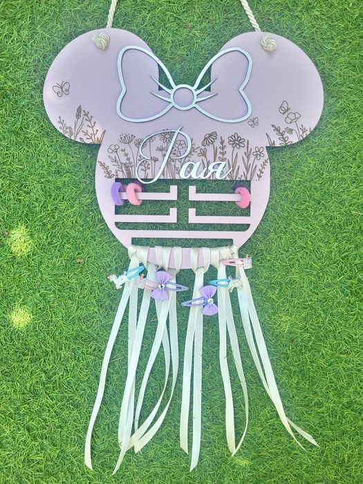 Дървен пъзел за бебе/дете.Табелка за стая. Стойка за аксесоари.